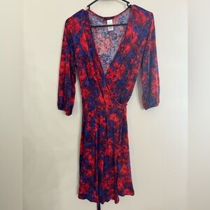 Mark. Wrap around dress